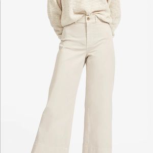 Brand new Everlane Lightweight Wide-Leg Crop Chino with tags! Size 2
